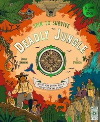 Spin to Survive: Deadly Jungle: Decide your destiny with a pop-out fortune spinner cena un informācija | Grāmatas pusaudžiem un jauniešiem | 220.lv
