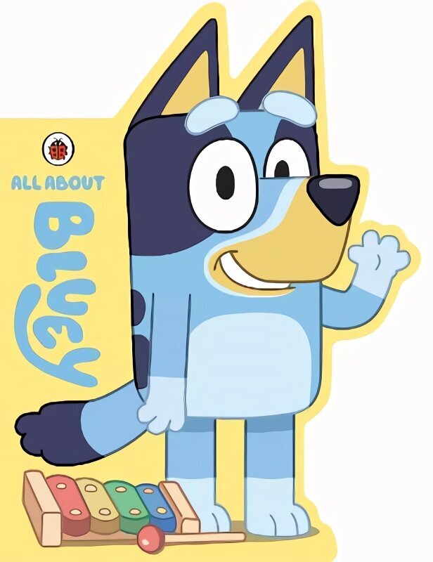 Bluey: All About Bluey: A Bluey-Shaped Board Book cena un informācija | Grāmatas pusaudžiem un jauniešiem | 220.lv