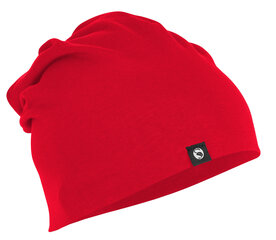 Unisex kokvilnas cepure Stark Soul® unisex cotton Beanie, sarkana цена и информация | Мужские шарфы, шапки, перчатки | 220.lv