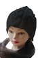 Silta adīta cepure melna , izgatavota no mīksta akrila cena un informācija | Sieviešu cepures | 220.lv