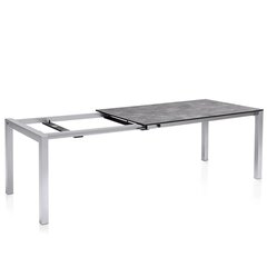 Раскладной уличный стол Kettler Cubic, 150x95 см, серый цена и информация | Kettler Досуг | 220.lv