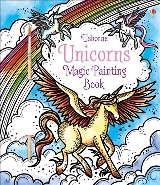 Unicorns Magic Painting Book цена и информация | Grāmatas mazuļiem | 220.lv