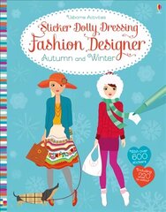 Sticker Dolly Dressing Fashion Designer Autumn and Winter Collection цена и информация | Книги для малышей | 220.lv