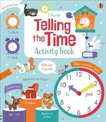 Telling the Time Activity Book Re-issue cena un informācija | Grāmatas mazuļiem | 220.lv