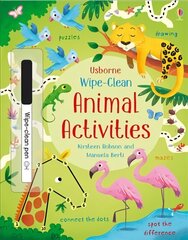 Wipe-Clean Animal Activities cena un informācija | Grāmatas mazuļiem | 220.lv