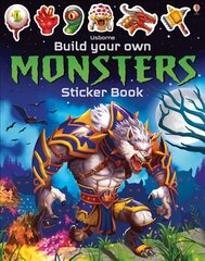 Build Your Own Monsters Sticker Book cena un informācija | Grāmatas mazuļiem | 220.lv