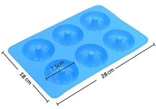 Силиконовая форма для пончиков цена и информация | Формы, посуда для выпечки | 220.lv