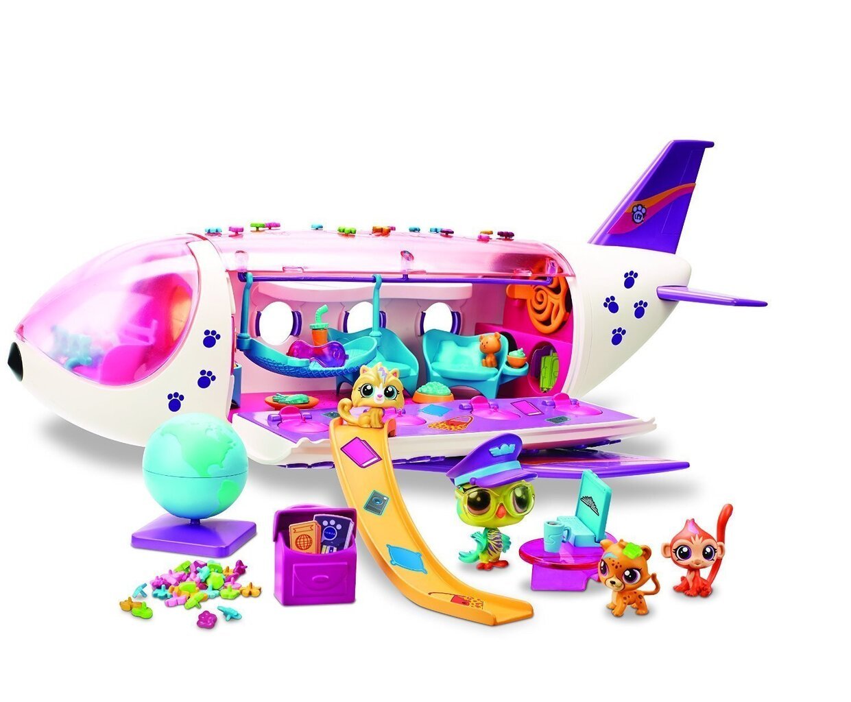 Hasbro Littlest Pet Shop Lidmašīna cena un informācija | Rotaļlietas meitenēm | 220.lv