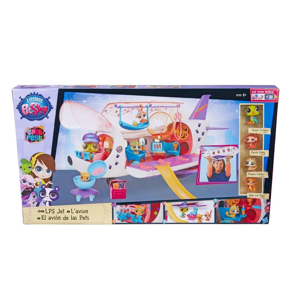 Hasbro Littlest Pet Shop Lidmašīna cena un informācija | Rotaļlietas meitenēm | 220.lv