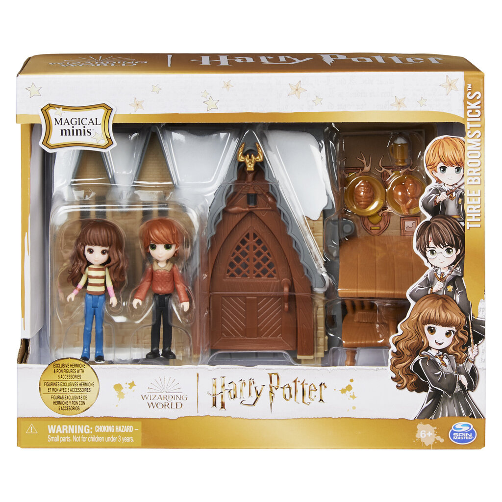 Tematisks komplekts ar figūriņām Harry Potter Three Broomsticks cena un informācija | Rotaļlietas zēniem | 220.lv