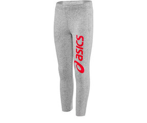 Bērnu sporta bikses Asics Big Logo Sweat Pant, pelēkas cena un informācija | Bikses meitenēm | 220.lv