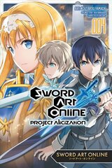 Sword Art Online: Project Alicization, Vol. 4 (manga) cena un informācija | Fantāzija, fantastikas grāmatas | 220.lv