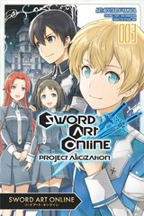 Sword Art Online: Project Alicization, Vol. 3 (manga) cena un informācija | Fantāzija, fantastikas grāmatas | 220.lv