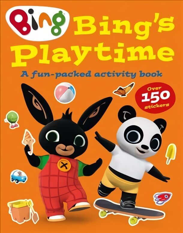 Bing's Playtime: A fun-packed activity book cena un informācija | Grāmatas mazuļiem | 220.lv