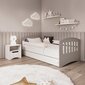 Bērnu gulta Kocot Kids Classic, 180x80 cm, pelēka цена и информация | Bērnu gultas | 220.lv