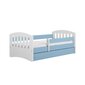 Bērnu gulta Kocot Kids Classic, 180x80 cm, zila cena un informācija | Bērnu gultas | 220.lv