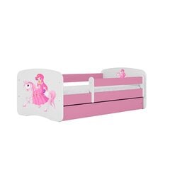 Bērnu gulta Kocot Kids Babydreams, 180x80 cm, rozā cena un informācija | Bērnu gultas | 220.lv