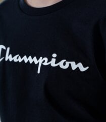 CHAMPION BĒRNU T-KREKLS, melns цена и информация | Рубашки для мальчиков | 220.lv