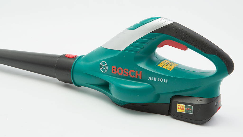Lapu pūtējs Bosch ALB 18 LI 2.5Ah cena un informācija | Lapu pūtēji, zaru smalcinātāji, slaucīšanas iekārtas | 220.lv