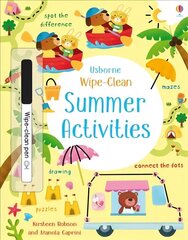 Wipe-Clean Summer Activities цена и информация | Книги для малышей | 220.lv