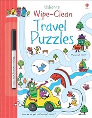 Wipe-clean Travel Puzzles UK cena un informācija | Grāmatas mazuļiem | 220.lv