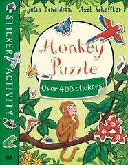 Monkey Puzzle Sticker Book Main Market Ed. цена и информация | Книги для самых маленьких | 220.lv