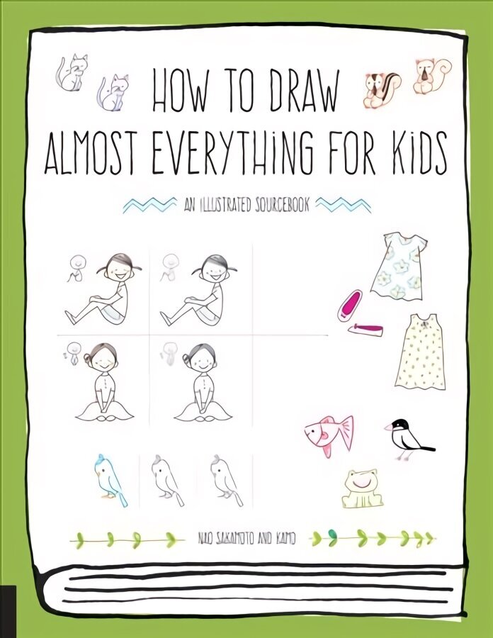 How to Draw Almost Everything for Kids цена и информация | Grāmatas mazuļiem | 220.lv