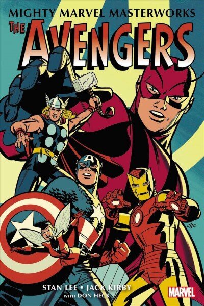 Mighty Marvel Masterworks: The Avengers Vol. 1 cena un informācija | Fantāzija, fantastikas grāmatas | 220.lv