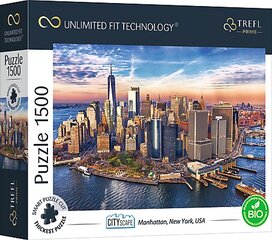 TREFL Prime puzle Pilsētas ainava “Manhetena”, 1500 gab. cena un informācija | Puzles, 3D puzles | 220.lv