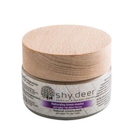 Krēmveida maska Shy Deer Natural Cream nobriedušai ādai, 50 ml цена и информация | Sejas maskas, acu maskas | 220.lv