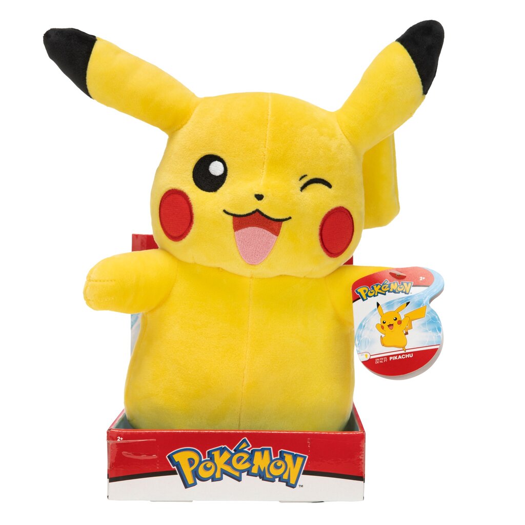 POKEMON Pokemon varonis, plīšs 25 cm, W9 цена и информация | Mīkstās (plīša) rotaļlietas | 220.lv