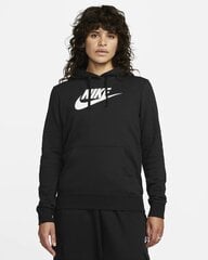 Nike женская толстовка DQ5775*010, черный/белый 196149292779 цена и информация | Спортивная одежда для женщин | 220.lv