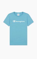 Champion  женская футболка 115422*BS157, бирюзовый 8054112530384 цена и информация | Женские футболки | 220.lv