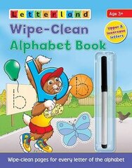 Wipe-Clean Alphabet Book цена и информация | Книги для малышей | 220.lv