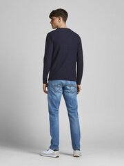 JACK & JONES vīriešu pulovers, tumši zils cena un informācija | Vīriešu džemperi | 220.lv