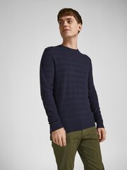 JACK & JONES VĪRIEŠU PULLOVERS, tumši zils cena un informācija | Vīriešu džemperi | 220.lv