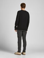 JACK & JONES МУЖСКОЙ ДЖЕМПЕР 12220815*02, черный 5715312965422 цена и информация | Мужские свитера | 220.lv