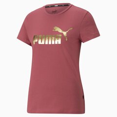 Puma sieviešu T-krekls , vecrozā/zeltains cena un informācija | T-krekli sievietēm | 220.lv