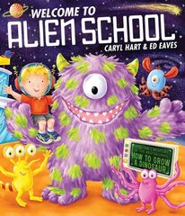 Welcome to Alien School cena un informācija | Grāmatas mazuļiem | 220.lv