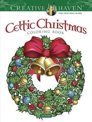 Creative Haven Celtic Christmas Coloring Book цена и информация | Книги для малышей | 220.lv