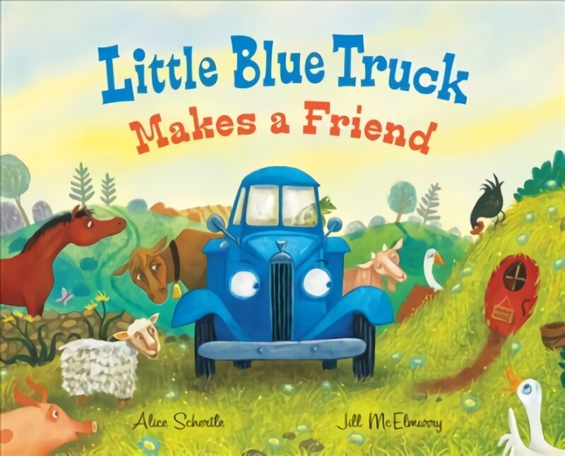 Little Blue Truck Makes a Friend: A Friendship Book for Kids цена и информация | Grāmatas mazuļiem | 220.lv