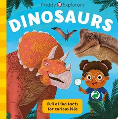 Priddy Explorers Dinosaurs цена и информация | Книги для самых маленьких | 220.lv