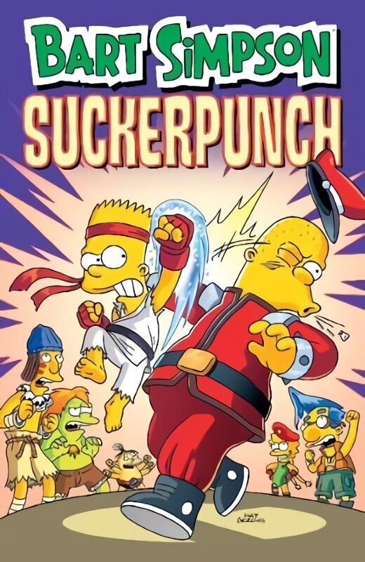 Bart Simpson - Suckerpunch цена и информация | Fantāzija, fantastikas grāmatas | 220.lv