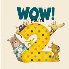 WOW! You're Two birthday book цена и информация | Книги для малышей | 220.lv