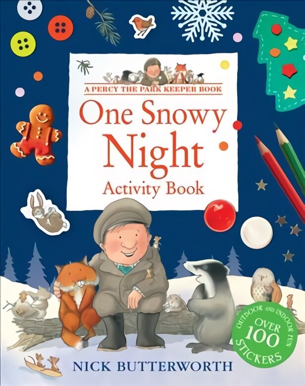 One Snowy Night Activity Book цена и информация | Grāmatas mazuļiem | 220.lv