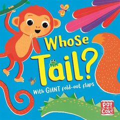 Fold-Out Friends: Whose Tail? cena un informācija | Grāmatas mazuļiem | 220.lv