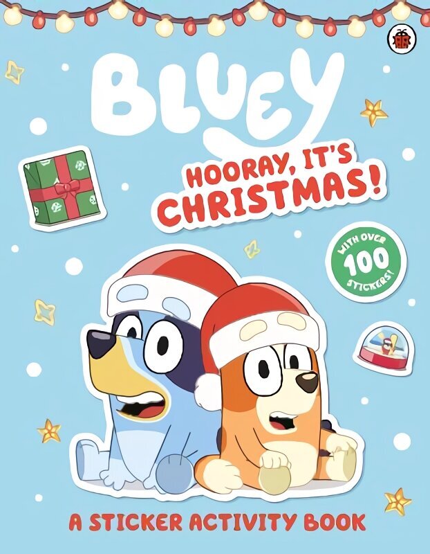 Bluey: Hooray It's Christmas Sticker Activity цена и информация | Grāmatas mazuļiem | 220.lv