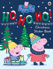 Peppa Pig: Ho Ho Ho! Christmas Sticker Book cena un informācija | Grāmatas mazuļiem | 220.lv