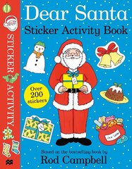 Dear Santa Sticker Activity Book cena un informācija | Grāmatas mazuļiem | 220.lv