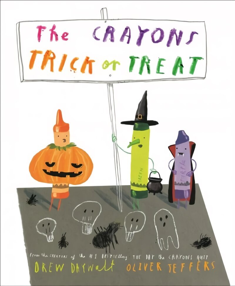 Crayons Trick or Treat цена и информация | Grāmatas mazuļiem | 220.lv